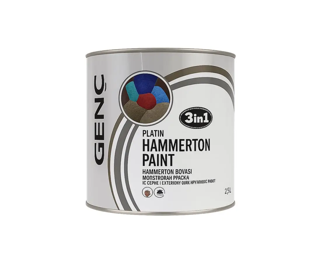 საღებავი მეტალის Hammerton 0,7ლტ-8302 (მუქი ყავისფერი) — მეტალის საღებავები